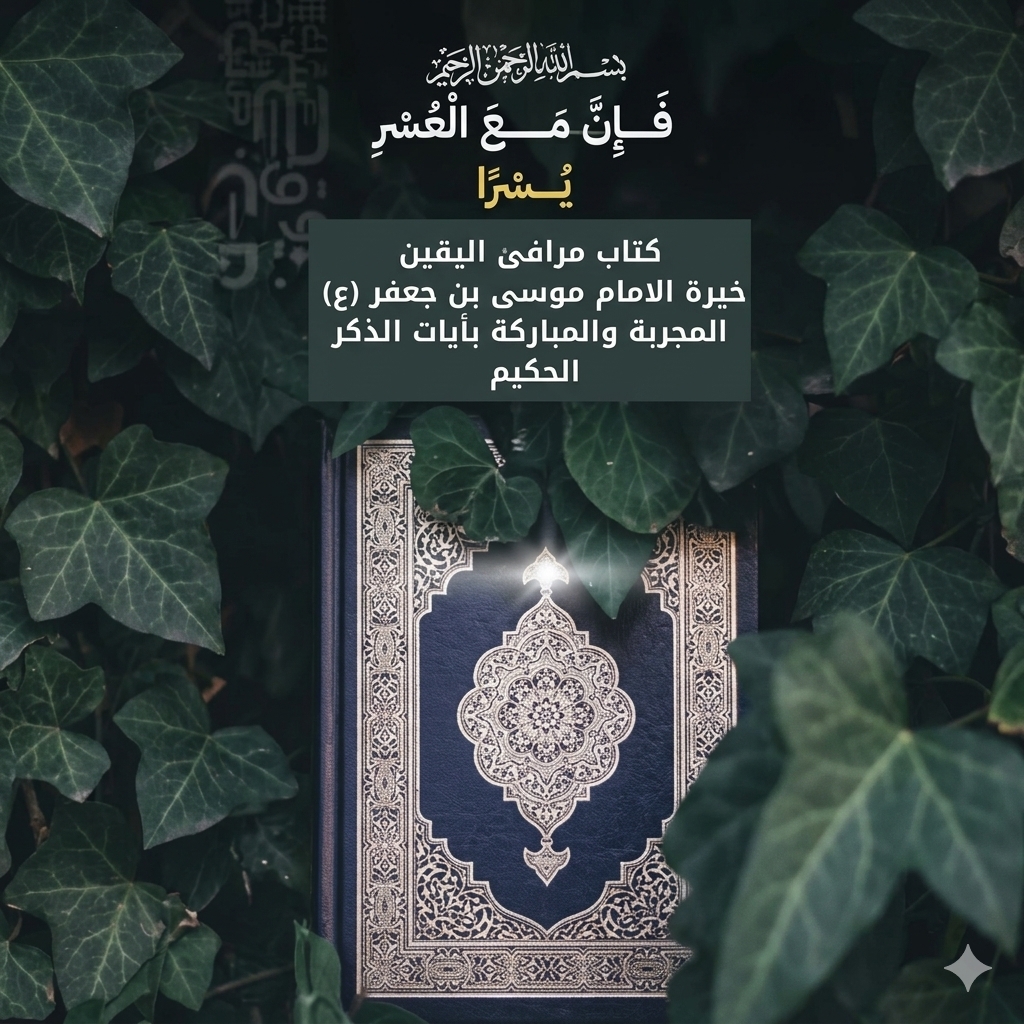 مرافئ اليقين -  الخيرة القرآنية المجربة عن الامام الكاظم (عليه السلام)