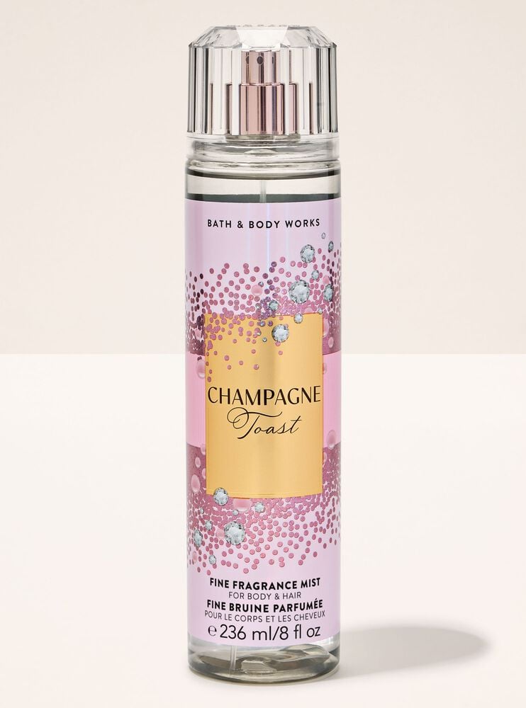 Sparkling toast splash