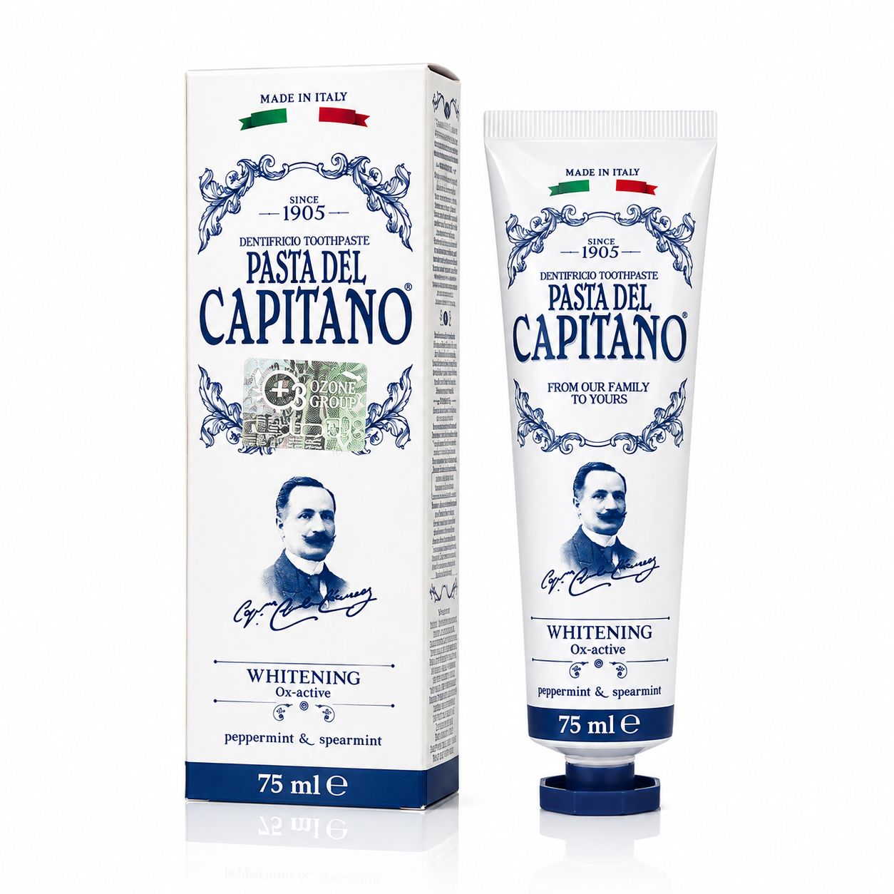 معجون أسنان باستا ديل كابيتانو الإيطالية capitanoo toothpaste