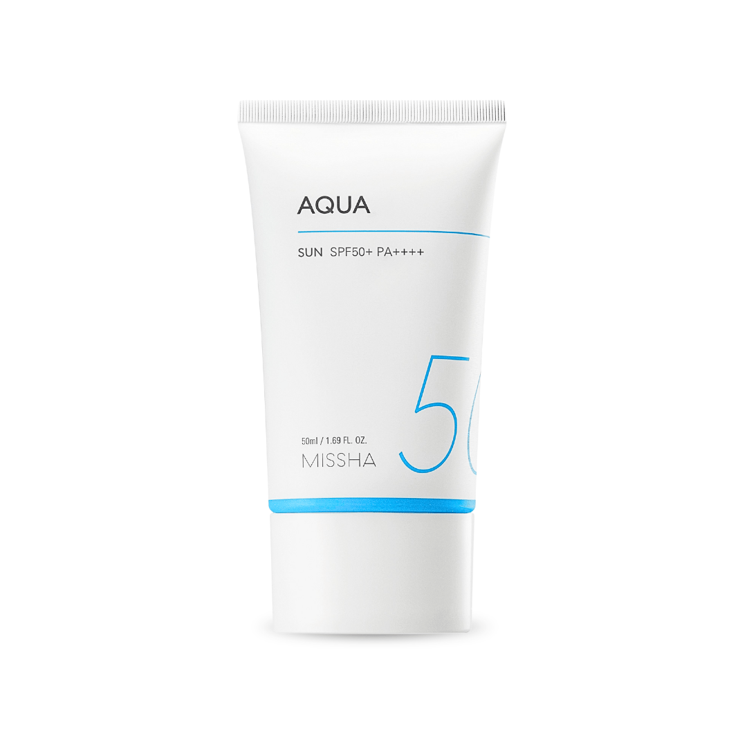  MISSHA All-around Safe Block Aqua Sun SPF50+ - 50ml | ميسا واقي شمسي ومرطب للبشرة - 50 مل