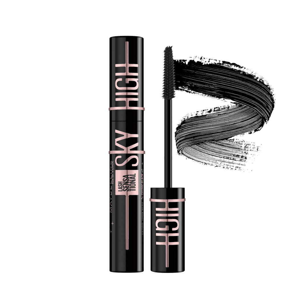 مسكارة كوزمك بلاك سكاي هاي مايبلين | Maybelline Lash Sensational Sky High Cosmic Black Mascara