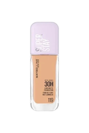 كريم أساس Maybelline Super Stay Lumi-Matte Foundation من مايبيلين نيويورك درجة 119