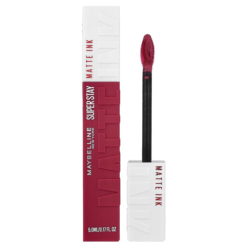  MAYBELLINE SUPER STAY MATTE INK®️ LIQUID LIPSTICK احمر شفاه من ميبيلين بدرجة 120