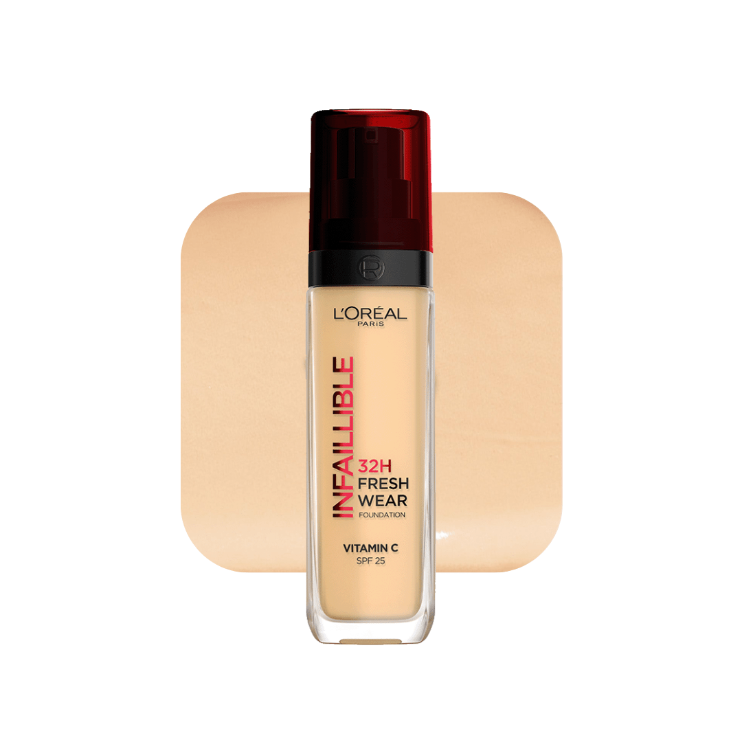 LOREAL PARIS Infaillible 32HR Fresh Wear Foundation 30ml لوريال أنفلبل فونديشن بدرجة 120