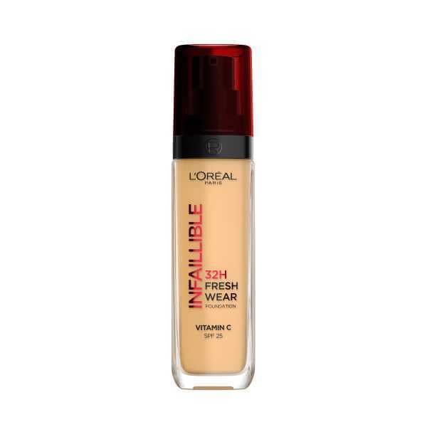 LOREAL PARIS Infaillible 32HR Fresh Wear Foundation 30ml لوريال أنفلبل فونديشن بدرجة 140