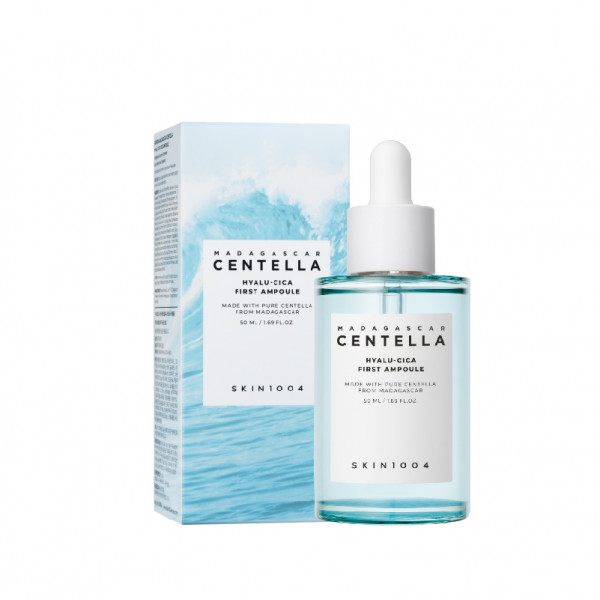 SKIN1004 Madagascar Centella Hyalu-Cica First Ampoule,50ml امبولة ترطيب البشرة بحمض الهايلرونك