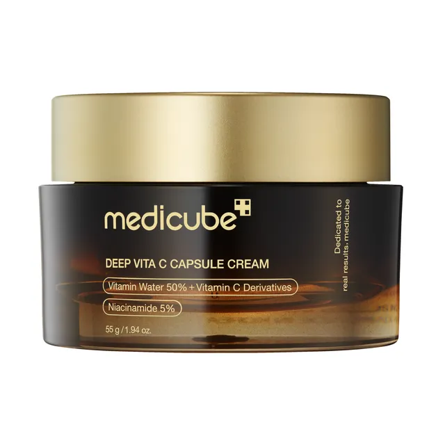 Medicube DEEP VITA C CAPSULE CREAM 55g كريم كبسولات الكولاجين بفيتامين 