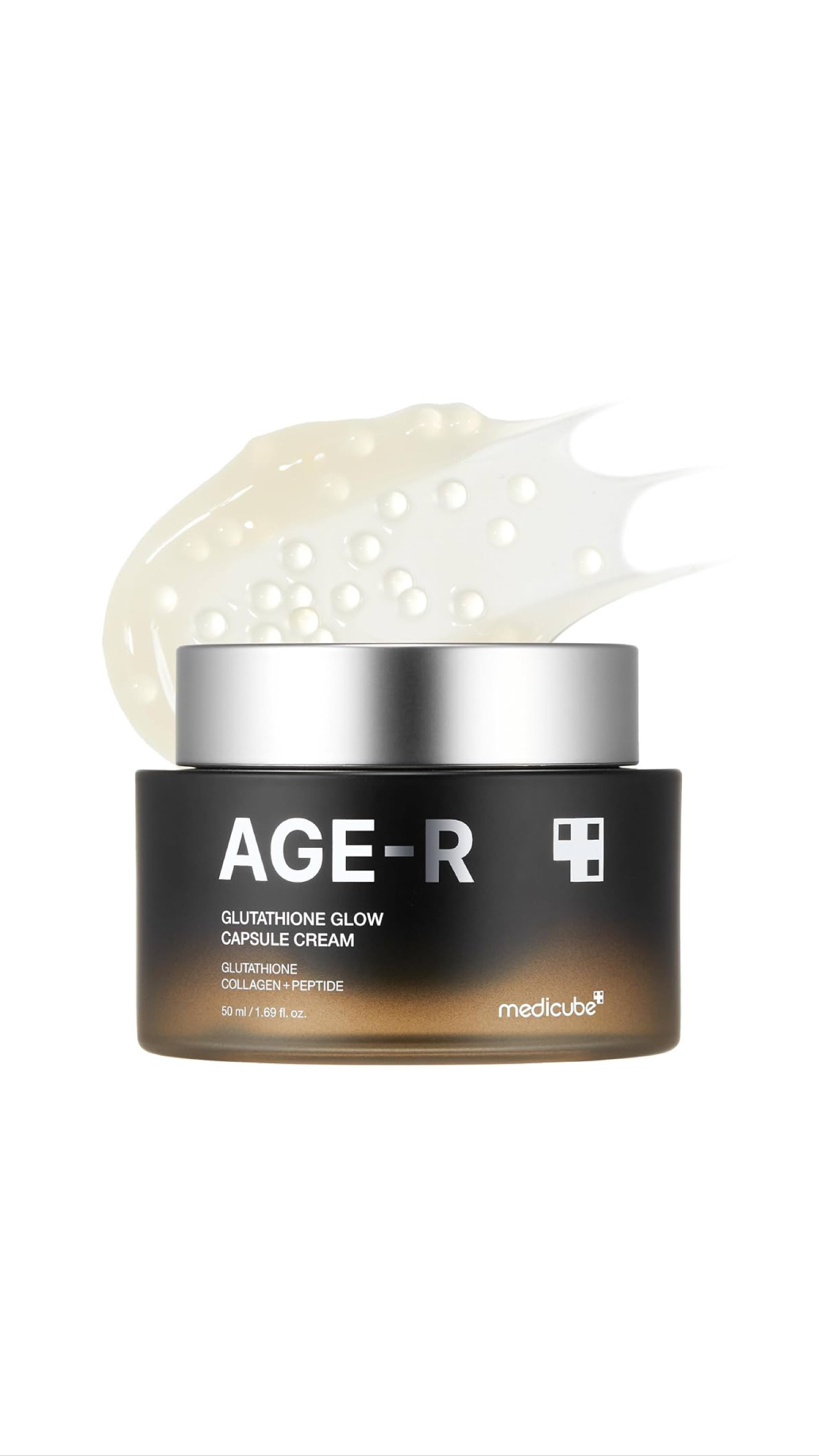 MEDICUBE AGE-R Glutathione Capsule Face Cream 50ml مدكيوب كريم معالج لعلامات التقدم بالسن