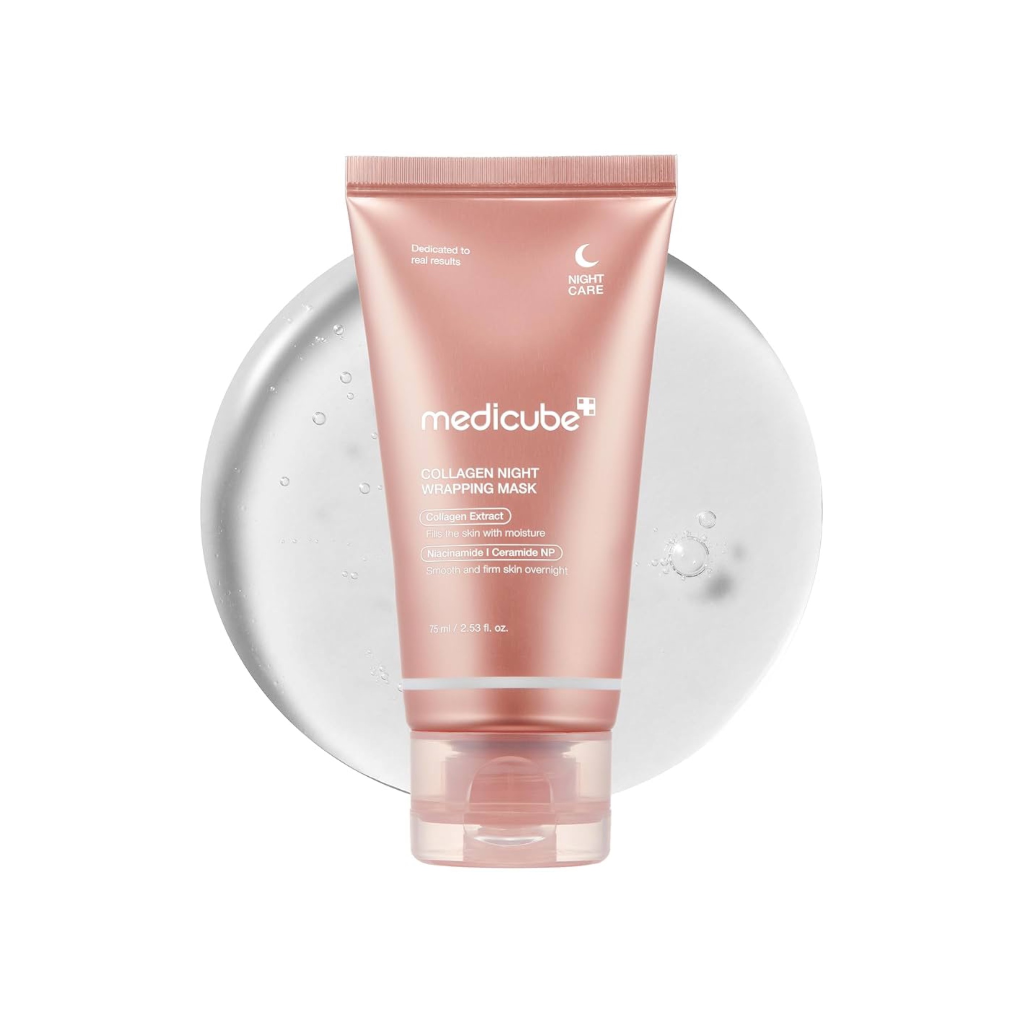 medicube Collagen Overnight Wrapping Peel Off Facial Mask 75ml قناع الوجه المقشر بالكولاجين من ميديكيوب