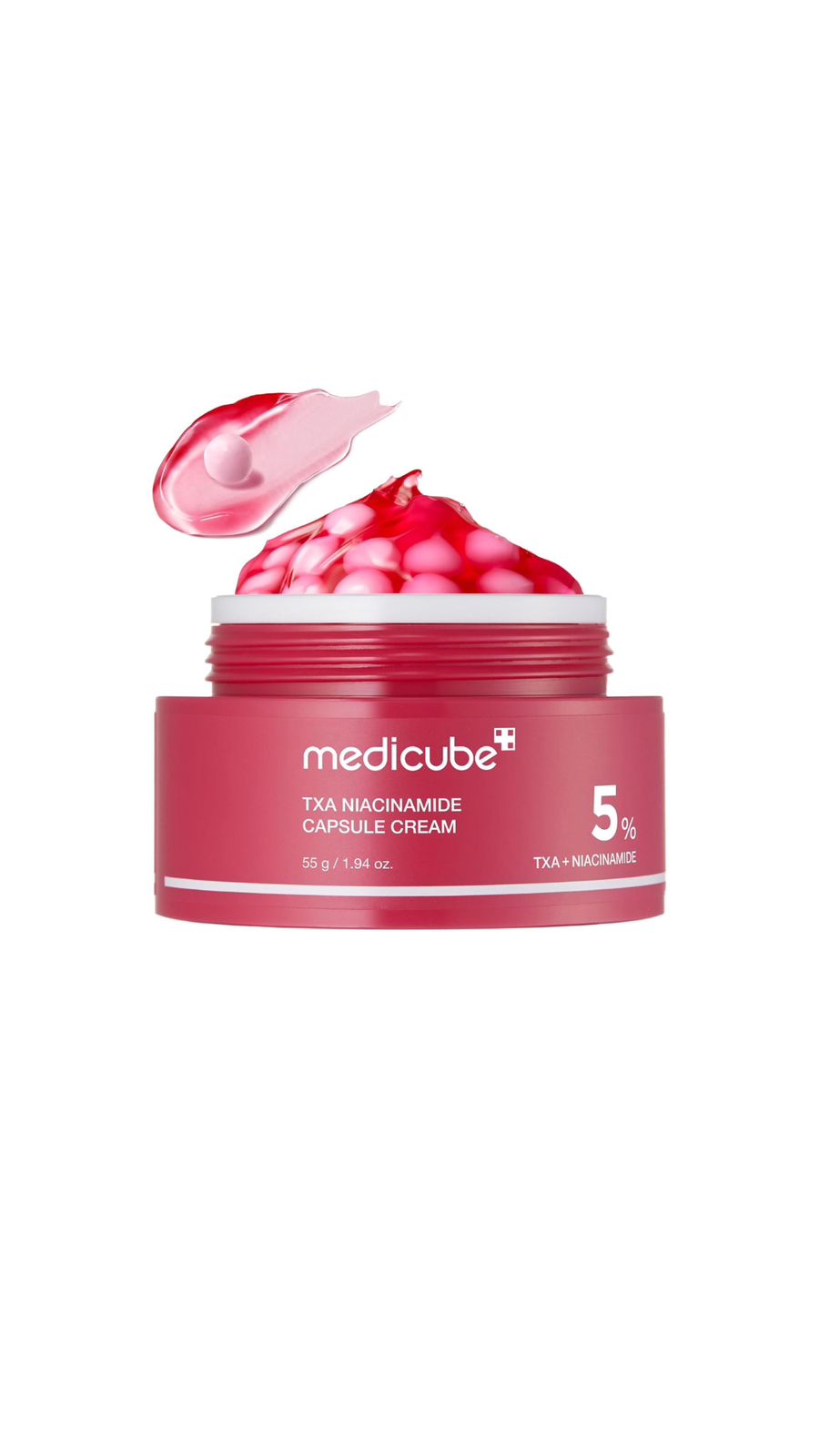 MEDICUBE TXA NIACINAMIDE CAPSULE CREAM 55g كريم لعلاج التصبغات وتوحيد لون البشرة من ميديكيوب