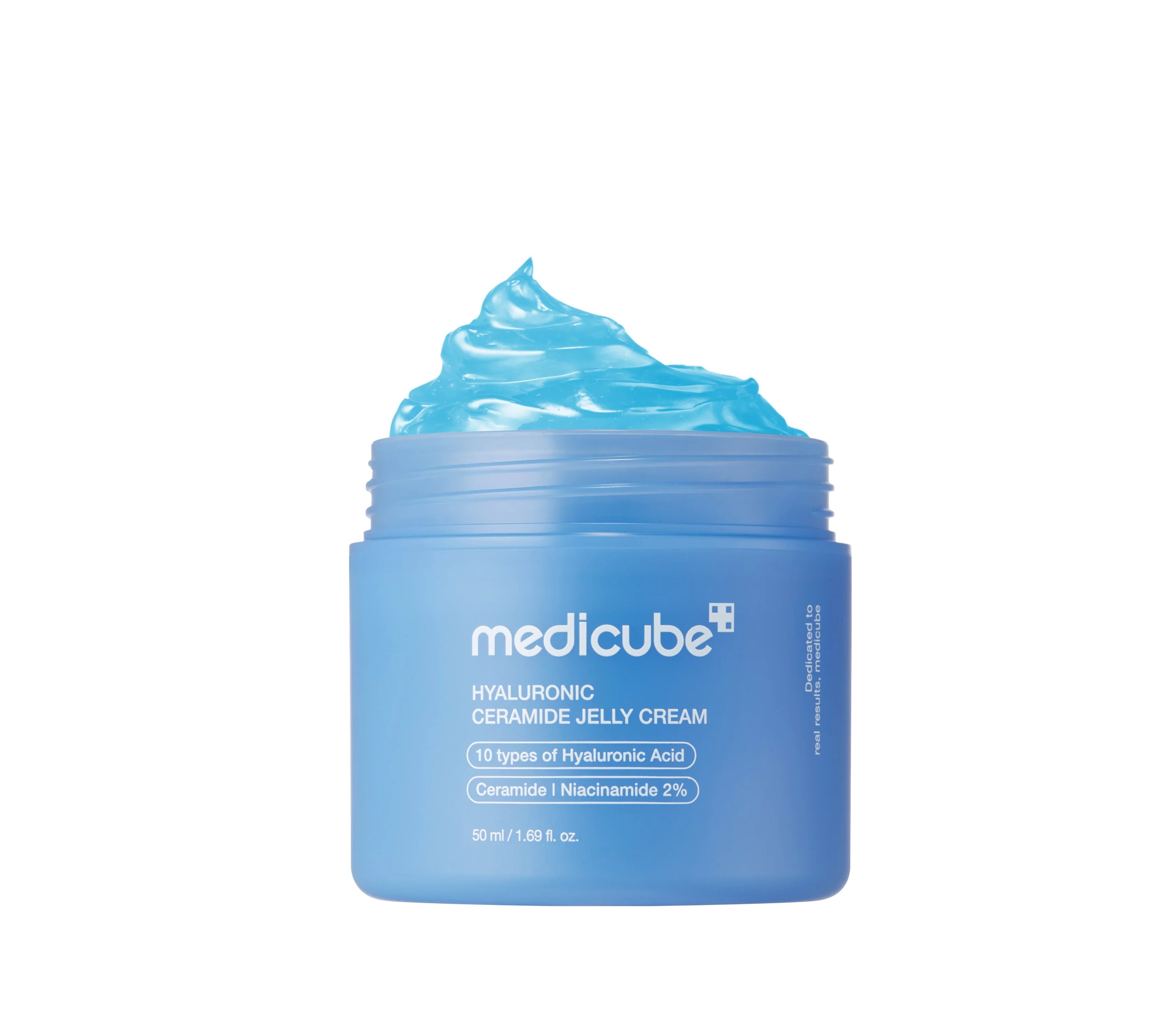 MEDICUBE Hyaluronic Ceramide Moisturizing Jelly Cream for All Skin Types 50ml ميدكيوب كريم جل مرطب بحمض الهيالورونيك والسيراميد مناسب لجميع أنواع البشرة