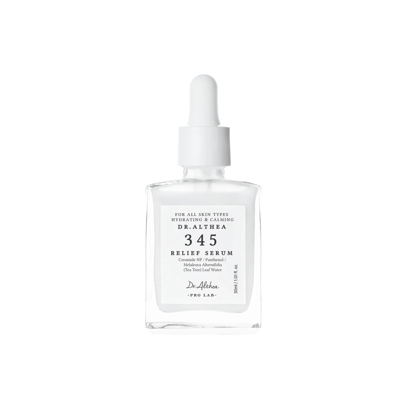 DR.ALTHEA 345 Relief Serum Hydrating & Calming For All Skin Types 30ml دكتور ألثيا سيروم مهدئ يرطب بعمق ويعزز حاجز البشرة