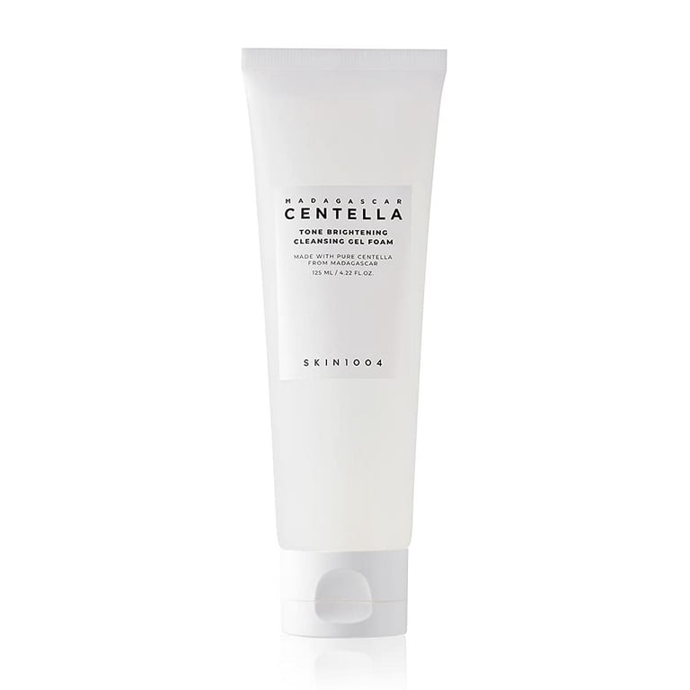 SKIN1004 MADAGASCAR CENTELLA Tone Brightening Cleansing Gel Foam,125ml غسول فوم لتفتيح البشرة