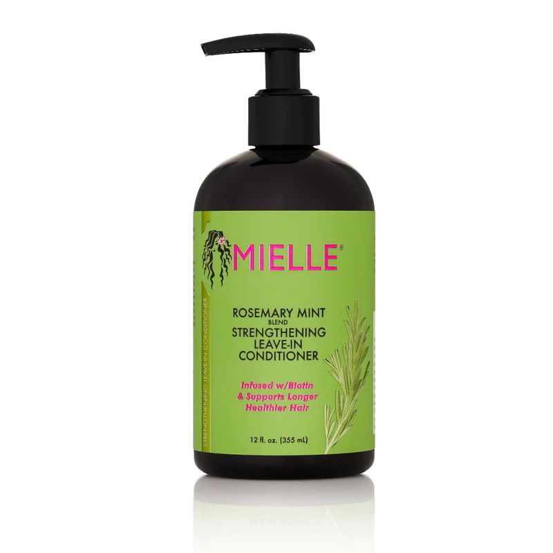 MIELLE Rosemary Mint Strengthening Leave In Conditioner,355ml ميلي بلسم ليف ان الشعر بأكليل الجبل و النعناع