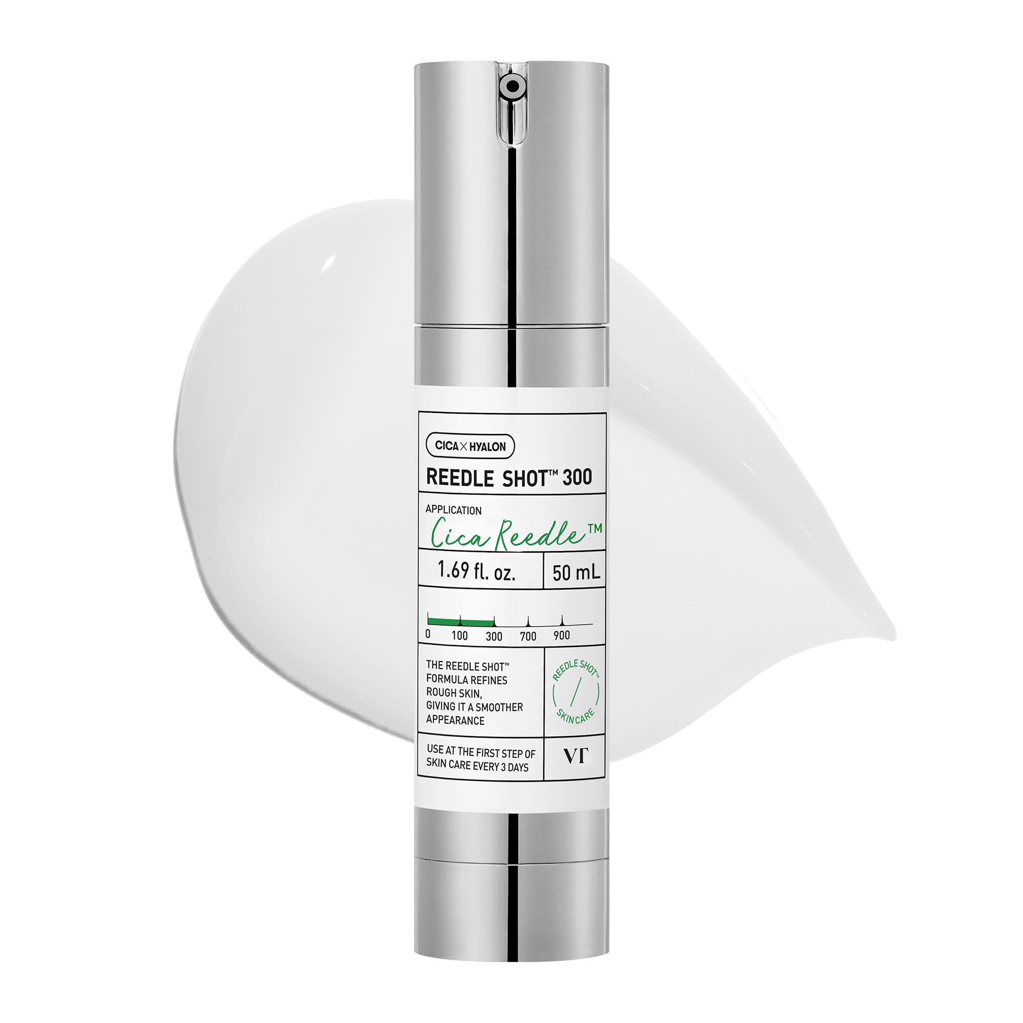 VT COSMETICS CICA Reedle Shot 300 Advanced Night Exosome, Microneedling Serum 50ml سيروم ليلي للبشرة