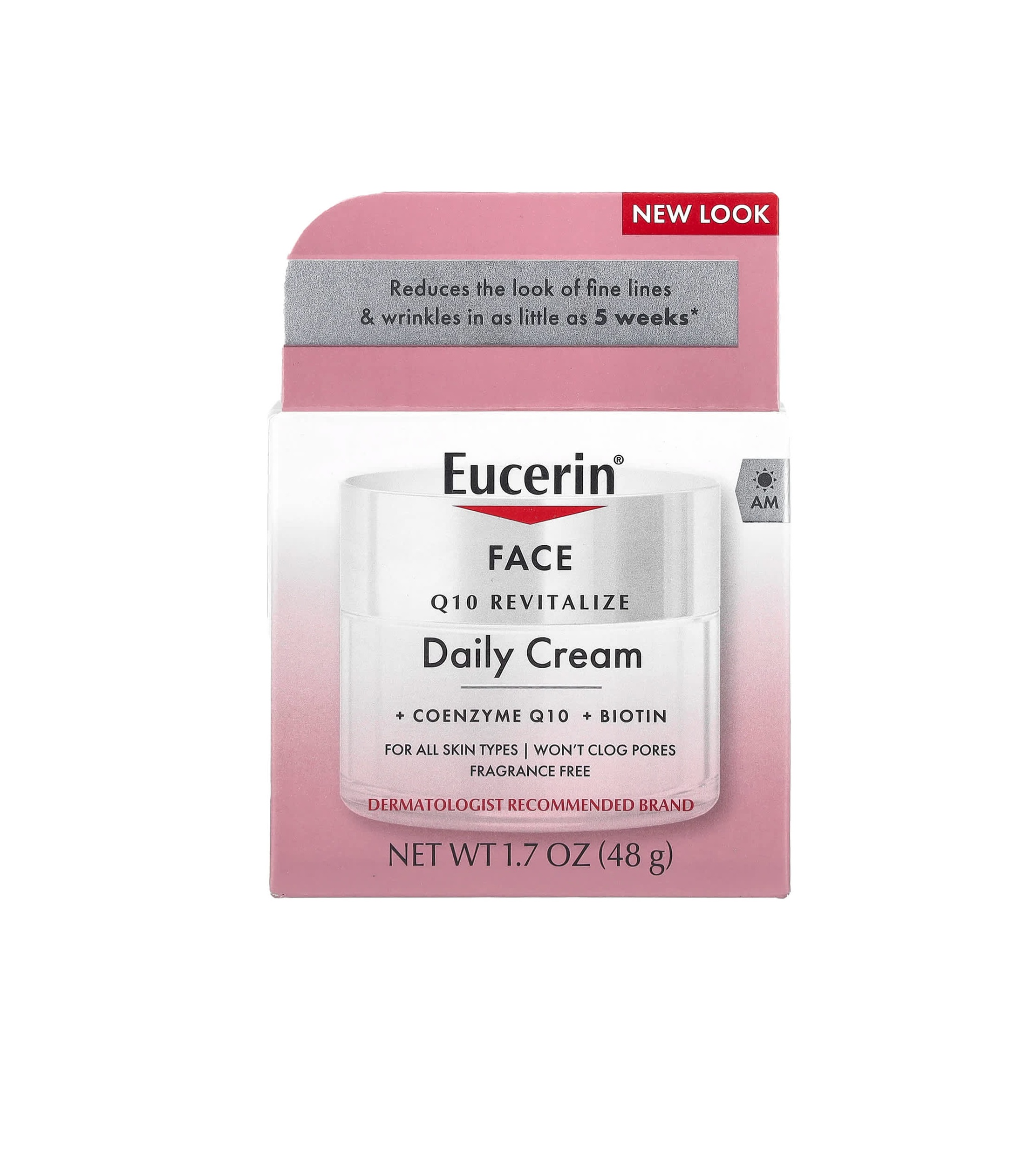 Eucerin Face, Q10 Revitalize Daily Cream كريم مرطب نهاري معالج للبشرة