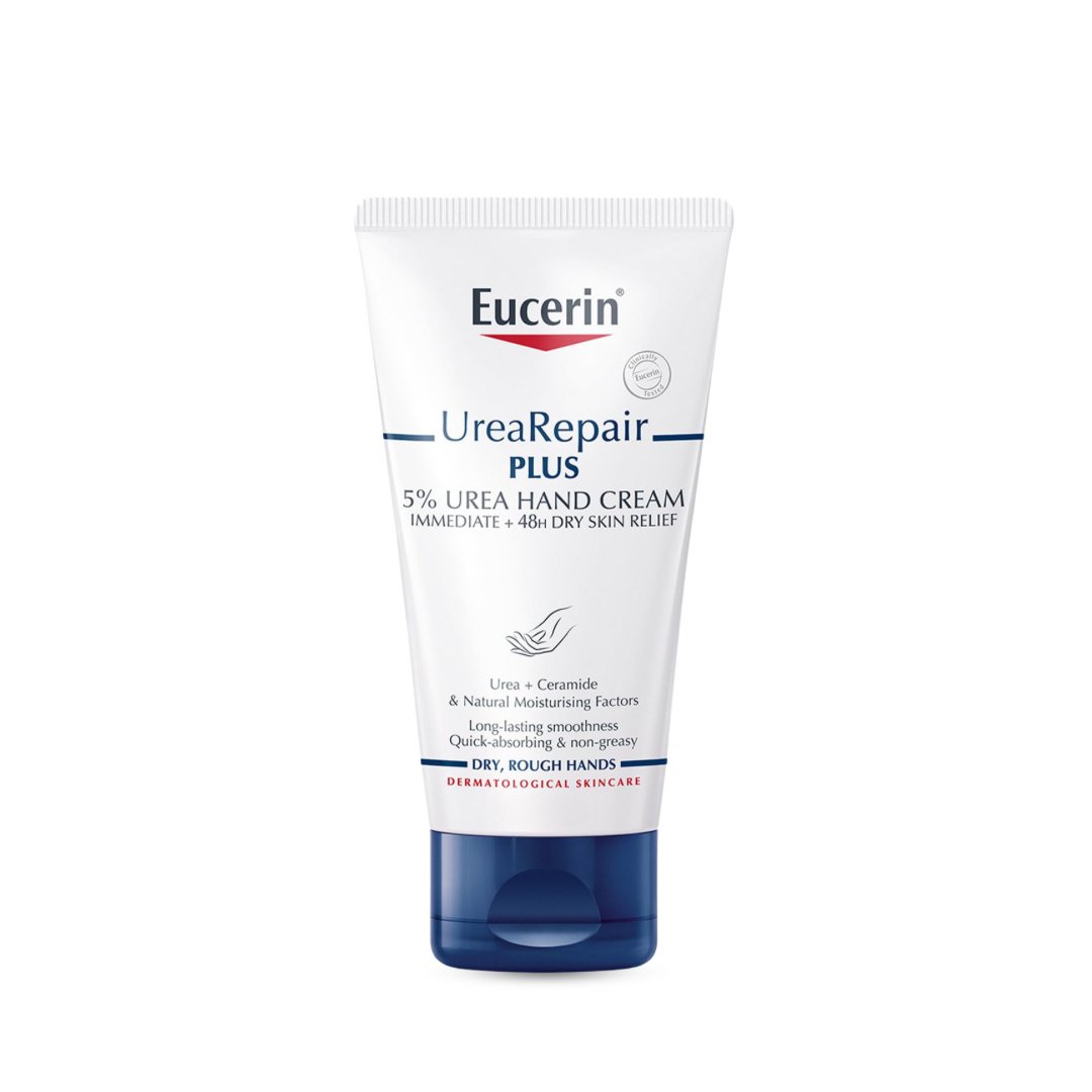 مرطب يوريا لليدين يوسيرين - 75مل | Eucerin 5% Urea Repair Plus Hand Cream