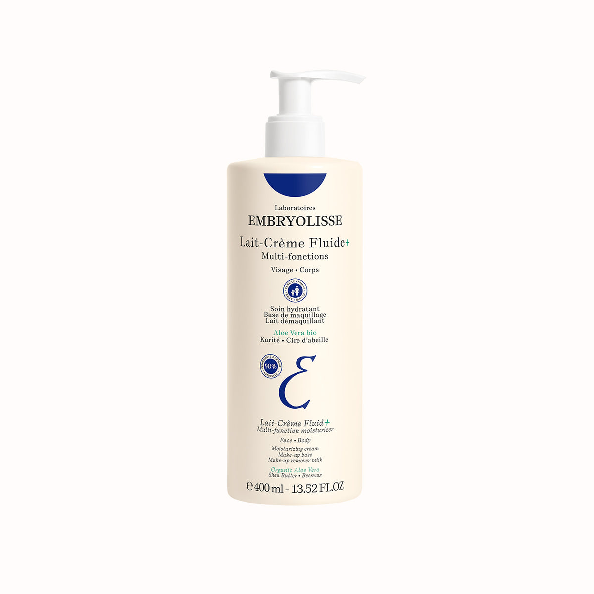 EMBRYOLISSE Lait-Crème Fluid+ 400ml كريم مرطب للجسم