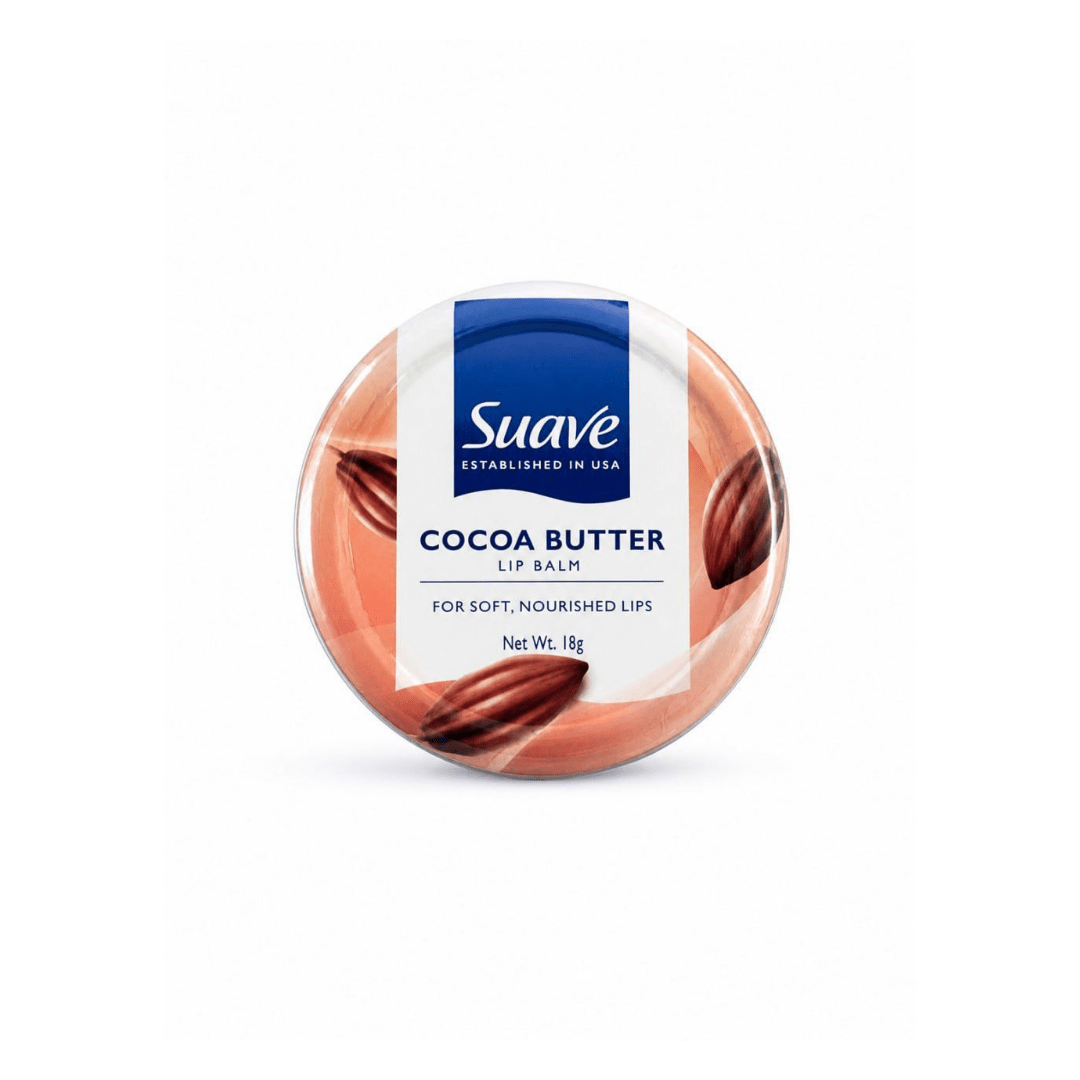 طب شفاه بزبدة الكاكاو سواف - 18غرام | Suave cocoa butter lip balm