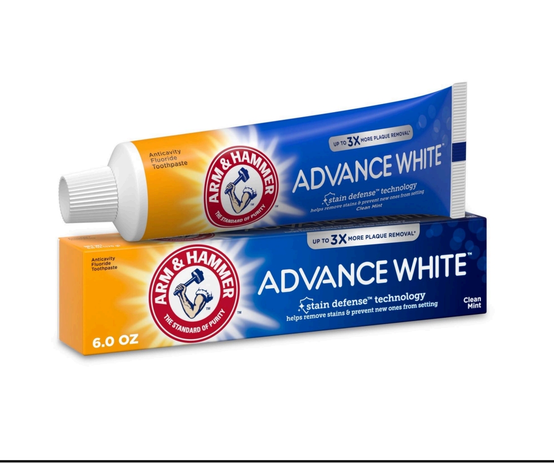 ARM and HAMMER Advanced White Breath Freshening Toothpaste معجون اسنان