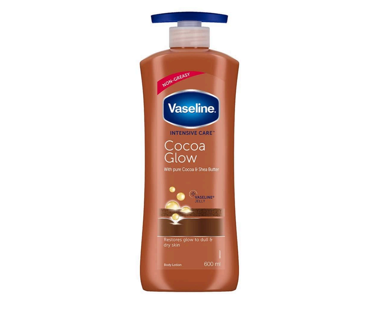 VASELINE body lotion Cocoa Glow 600 ml فازلين لوشن جسم
