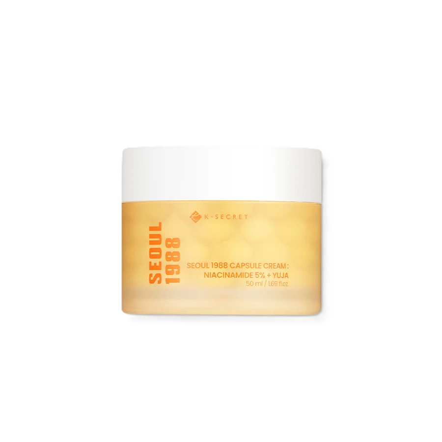 KSECRET - SEOUL 1988 Capsule Cream: Niacinamide 5% + Yuja 50ml كريم مرطب للبشرة من كي سيكريت