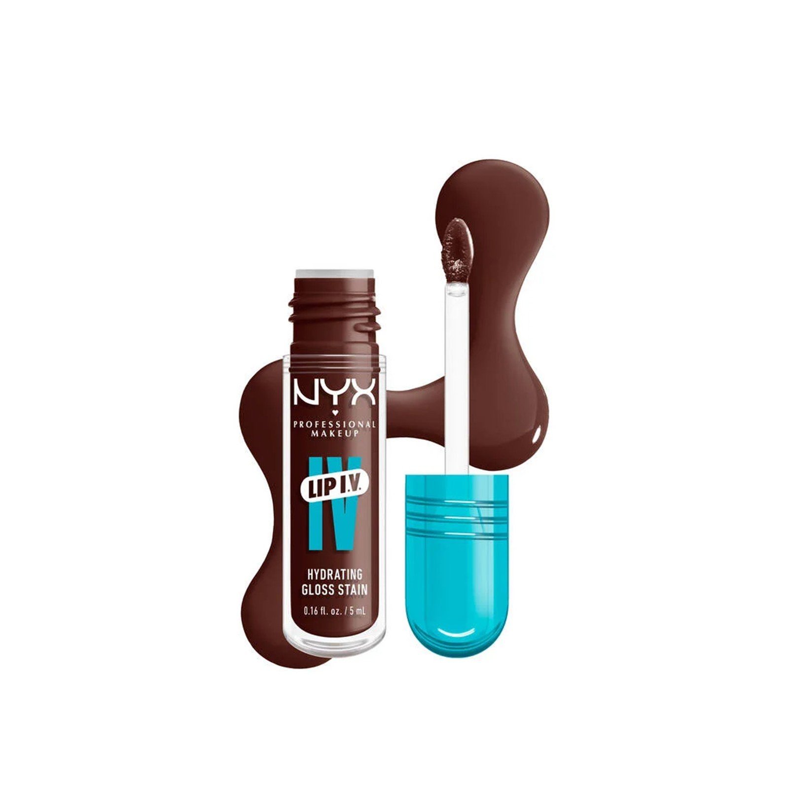 NYX LIP IV HYDRATING GLOSS SERUM 5ml ان واي اكس سيروم مرطب لامع للشفاه 05 mocha me wet