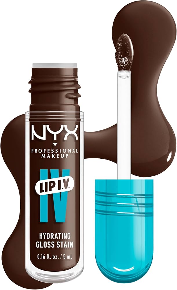 NYX LIP IV HYDRATING GLOSS SERUM 5ml ان واي اكس سيروم مرطب لامع للشفاه 06 espresso soak
