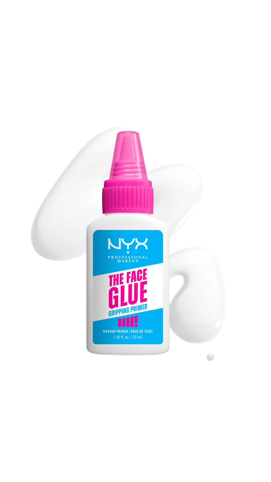 NYX PROFESSIONAL MAKEUP THE FACE GLUE GRIPPING PRIMER 35ml برايمر للبشرة من ان واي اكس