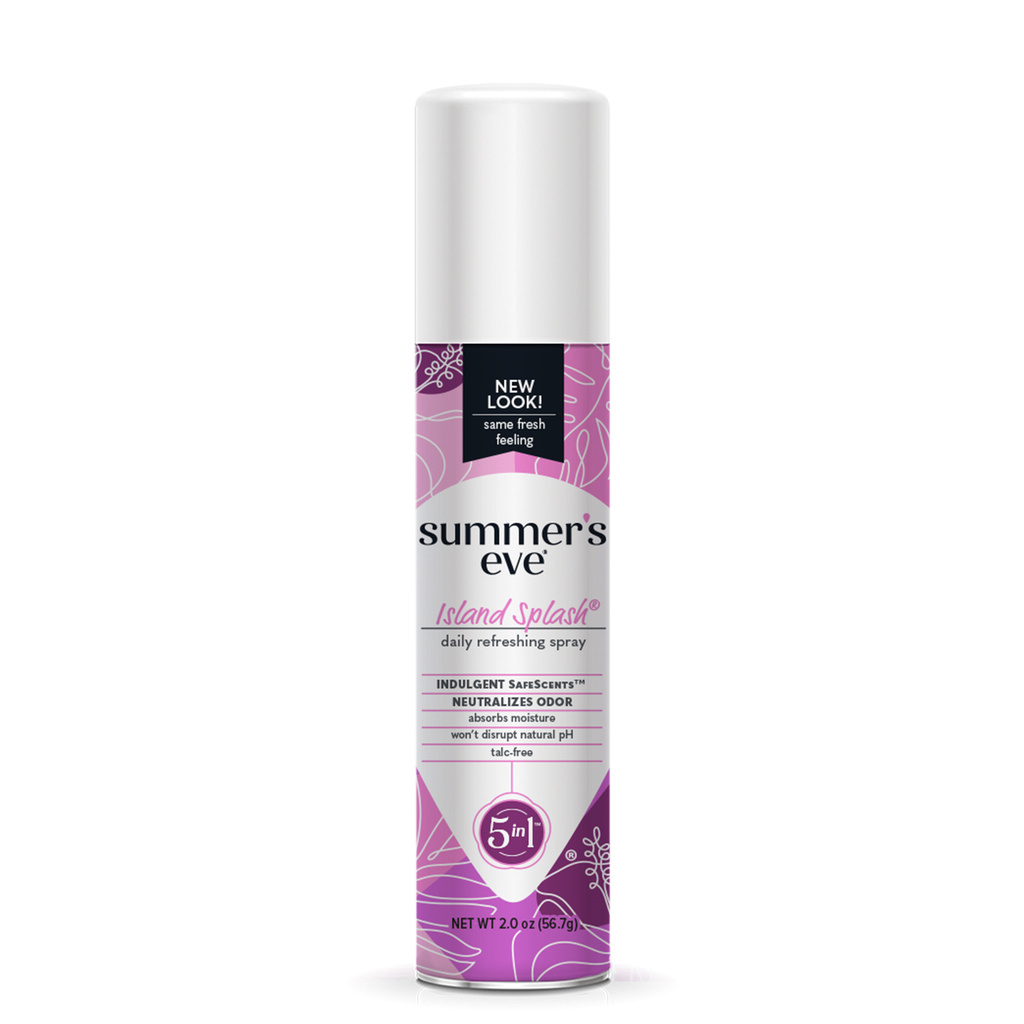 SUMMER S EVE ULTRA FRESHENING SPRAY NEW LOOK 5 IN 1 سمر ايف معطرات المناطق الحساسة