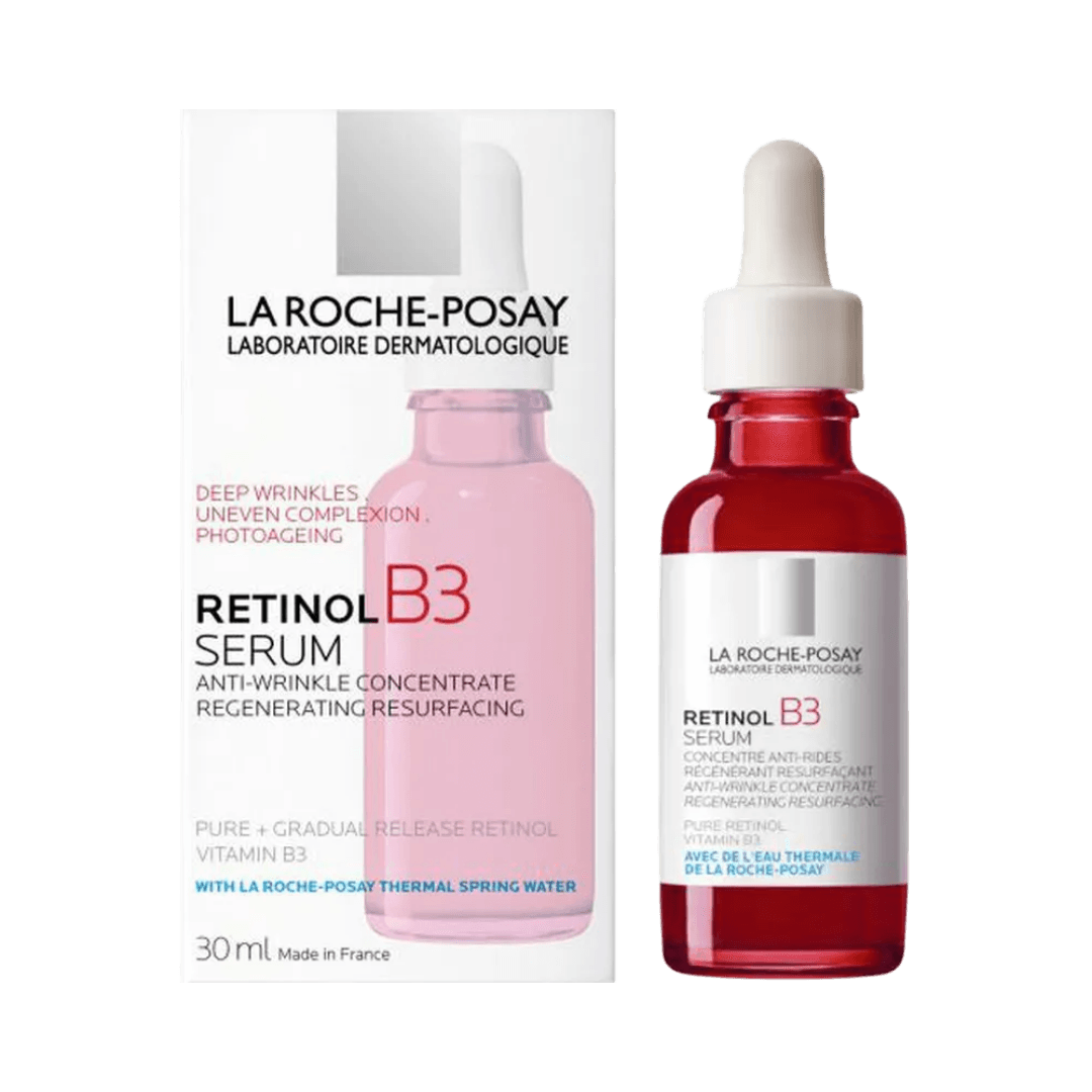 LA ROCHE-POSAY B3 Pure Retinol Serum - 30ml | لاروش بوزيه سيروم الريتينول و النياسيناميد - 30 ملLA ROCHE-POSAY B3 Pure Retinol Serum - 30ml | لاروش بوزيه سيروم الريتينول و النياسيناميد - 30 مل