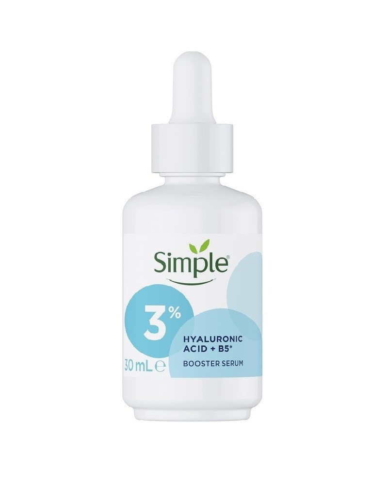 SIMPLE 3% Hyaluronic Acid & Vitamin B5 Booster Serum 30ml سيروم للبشرة من سمبل