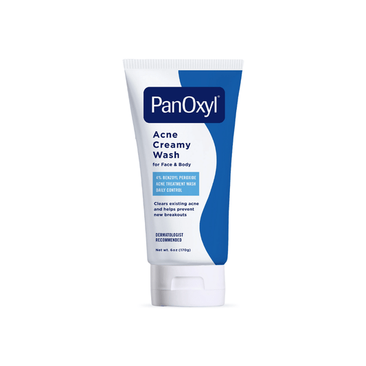 غسول بانوكسيل بنزويل بيروكسايد - 170غرام | Panoxyl Acne Creamy Wash 4% Benzoyl Peroxide