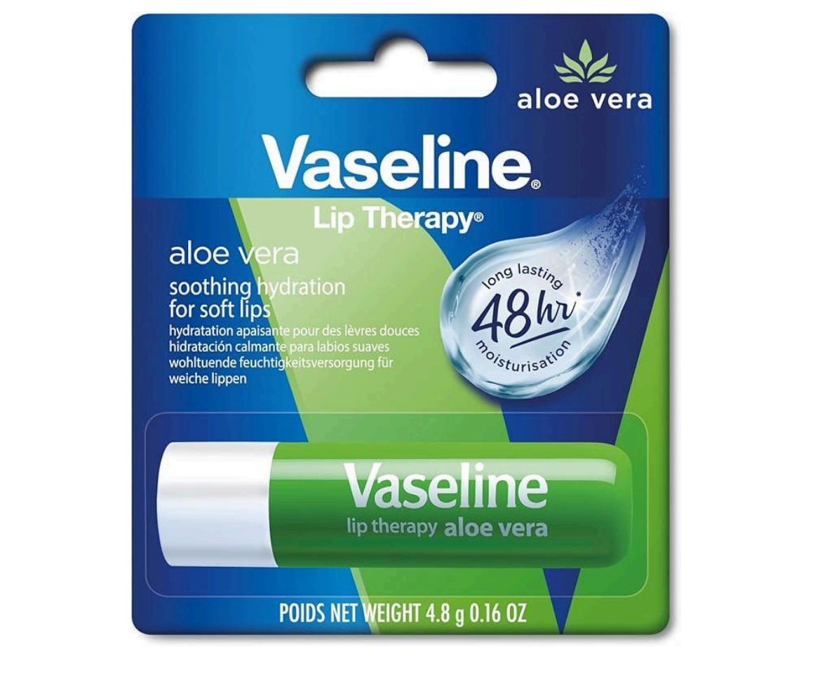 VASELINE Lip Therapy Balm Aloe Vera Stick فازلين مرطب شفاه