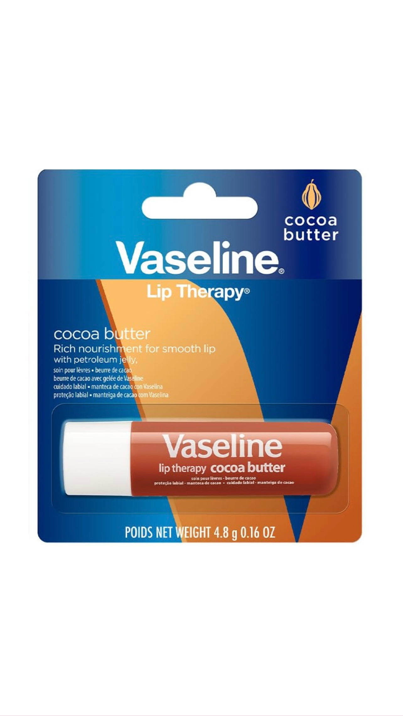 VASELINE Lip Therapy Balm Cocoa Butter Stick فازلين مرطب شفاه