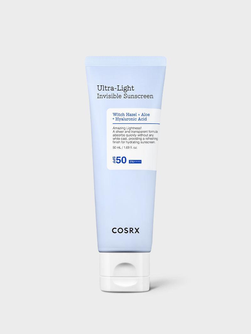 COSRX Ultra-Light Invisible Sunscreen SPF50 PA++++ واقي شمسي خفيف للغاية وغير مرئي