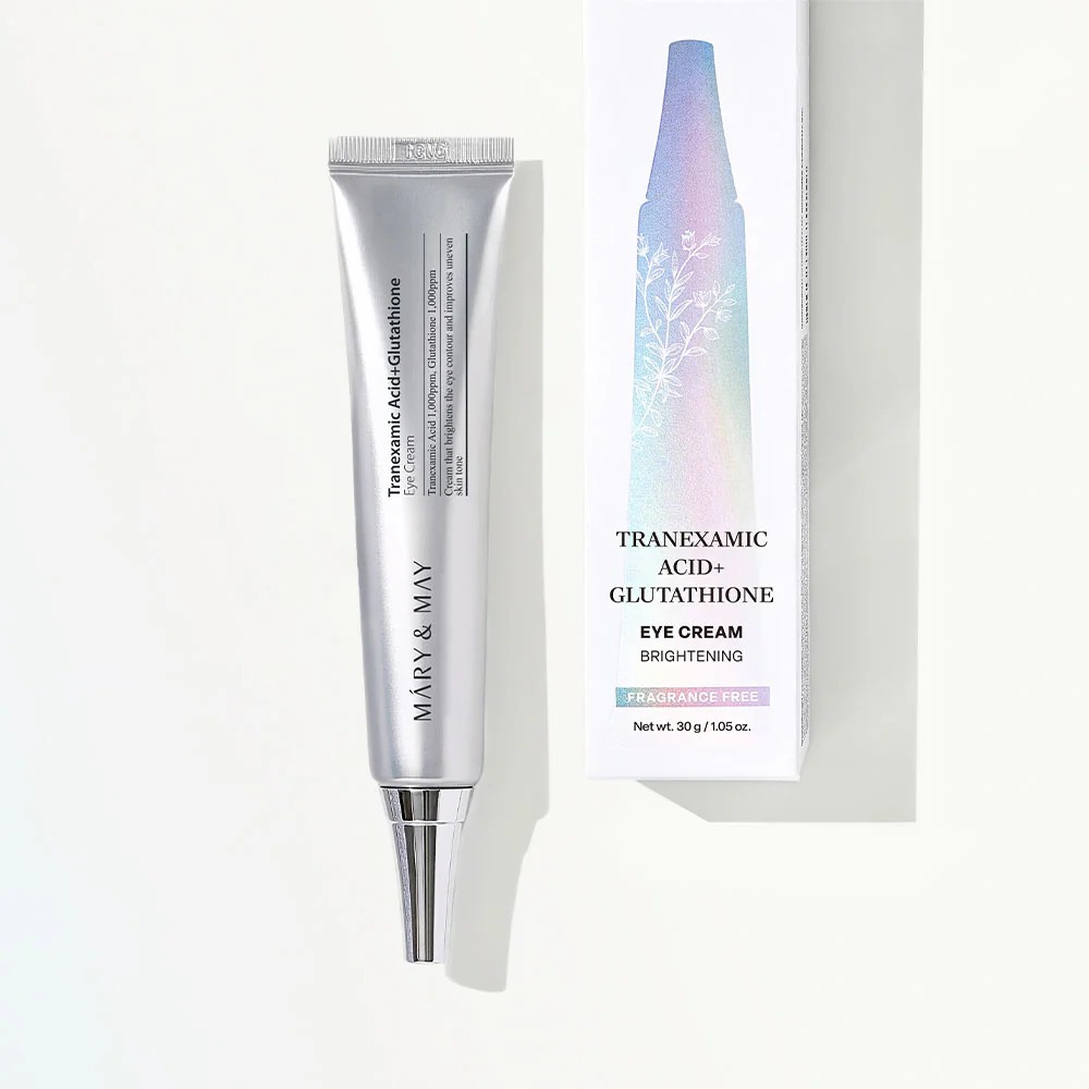 MARY & MAY Tranexamic Acid+Glutathione Eye Cream 30g كريم العيون من ماري اند مي
