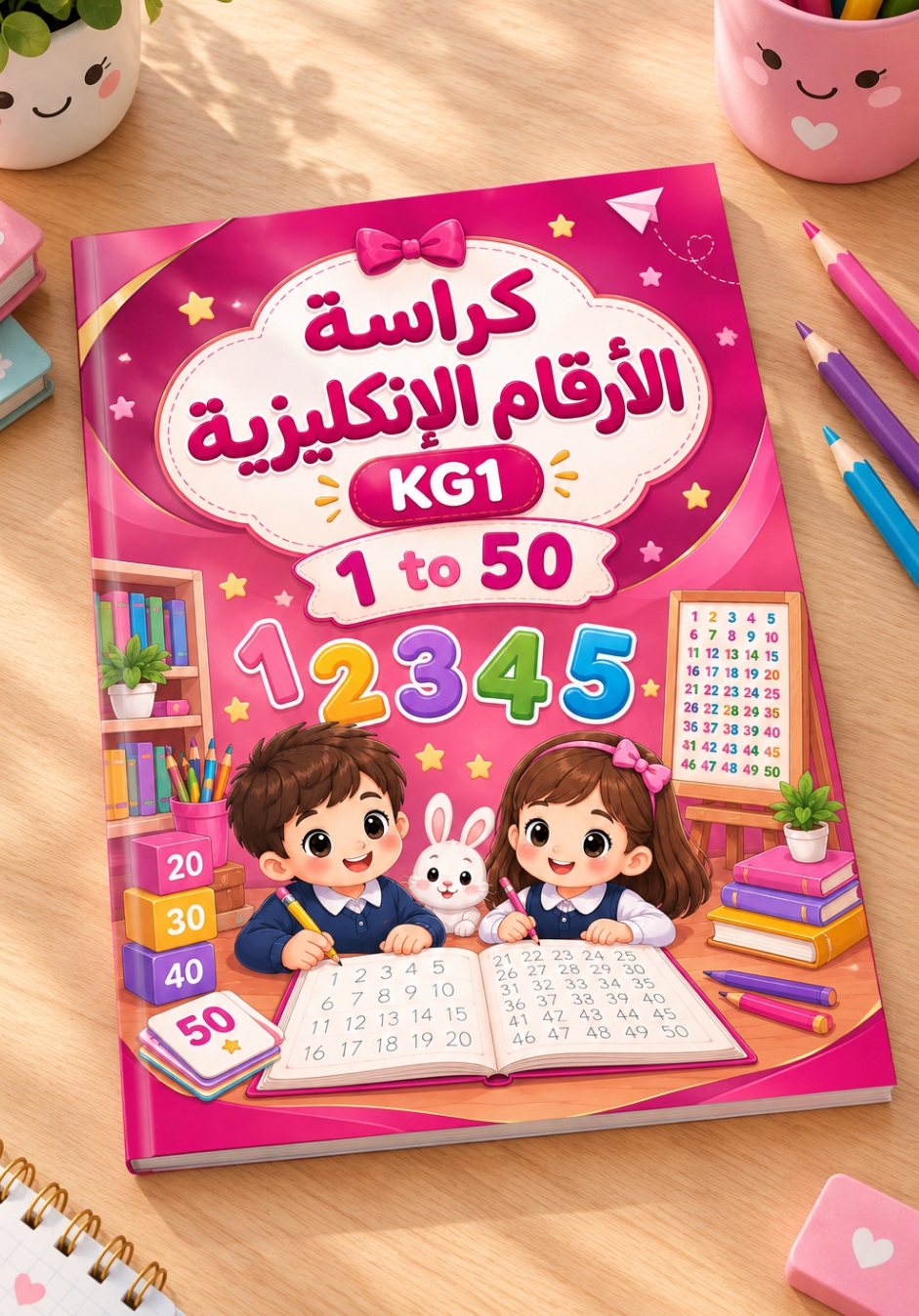 كراسة الارقام الانكليزية 