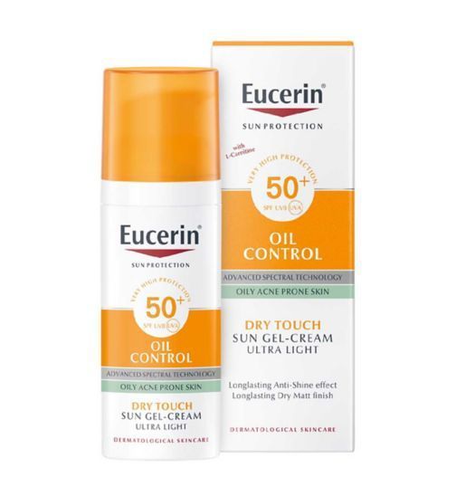 EUCERIN SUN OIL CONTROL GEL-CREAM SPF50+ جل حماية من اشعة الشمس