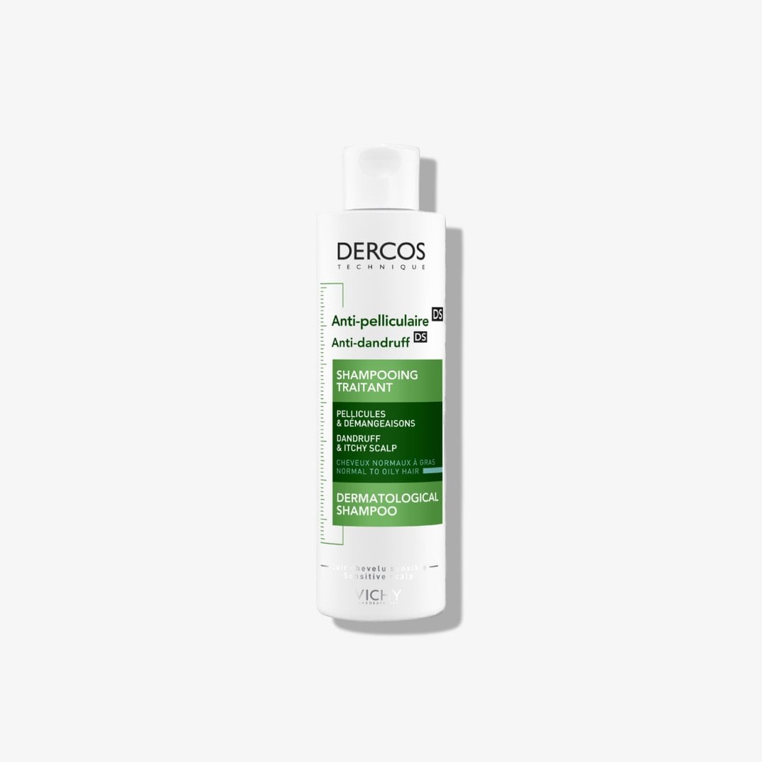 ديركوس شامبو مكافح القشرة DS للشعر العادي إلى الدهني 200مل. Anti-Dandruff DS dermatological shampoo - dandruff & itchy scalp – normal to oily hair 200ml