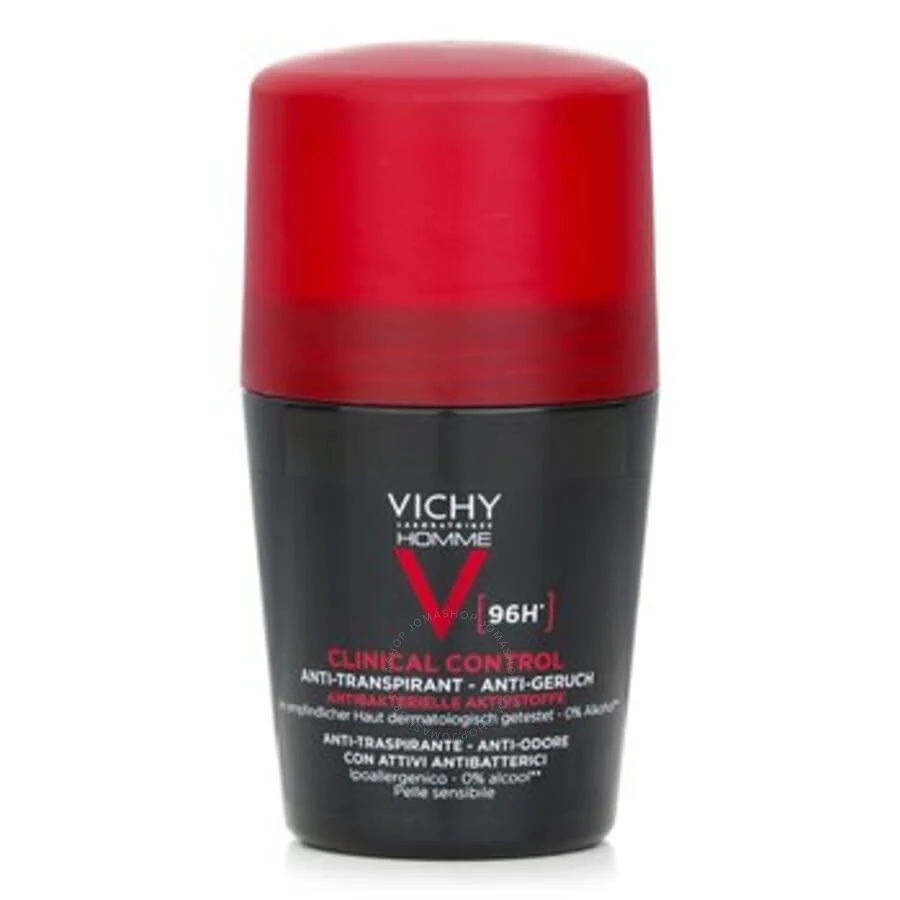 VICHY Men's Homme Clinical Control 96H - 50ml | فيشي مزيل تعرق لمدة 96 ساعة للرجال - 50 مل
