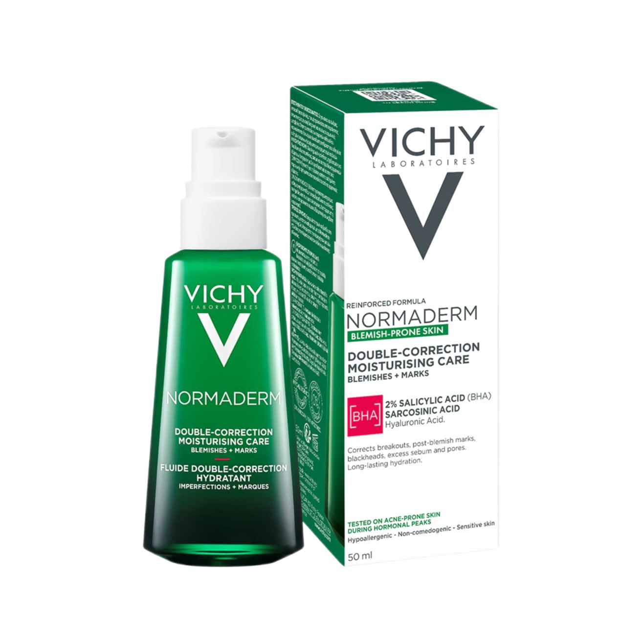 VICHY Normaderm Acne-Prone Skin - 50ml | فيشي كريم للبشرة المعرضة لحب الشباب - 50 مل