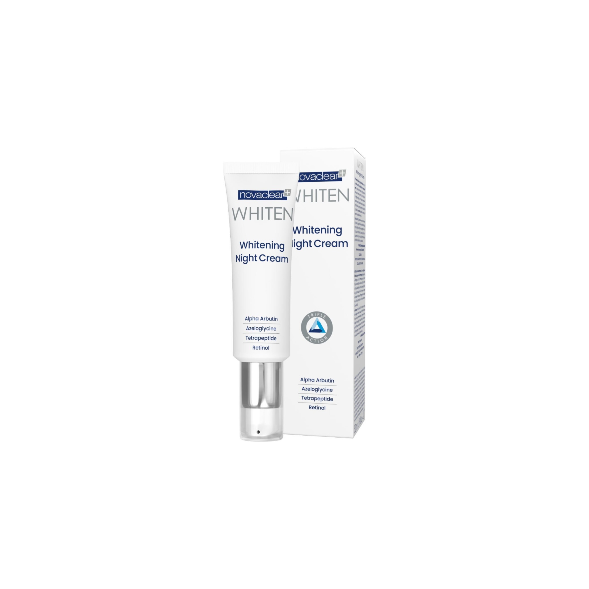 Novaclear Whitening Night Cream 50 mL نوفاكلير كريم تبييض الوجه الليلي