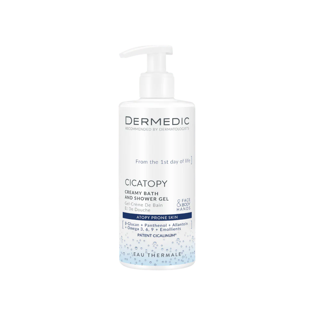 Dermedic Cicatopy Creamy Bath And Shower Gel - 300ml | ديرمديك غسول جل كريمي للاستحمام للأطفال و الكبار - 300مل