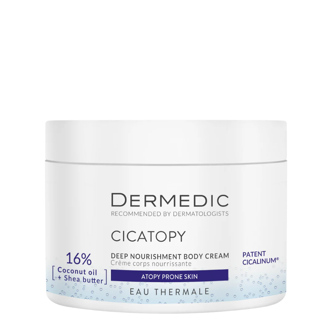 DERMEDIC Cicatopy Deep Nourishing Body Cream - 225 ml | ديرمديك كريم مرمم للجسم بعد ليزر -225 مل