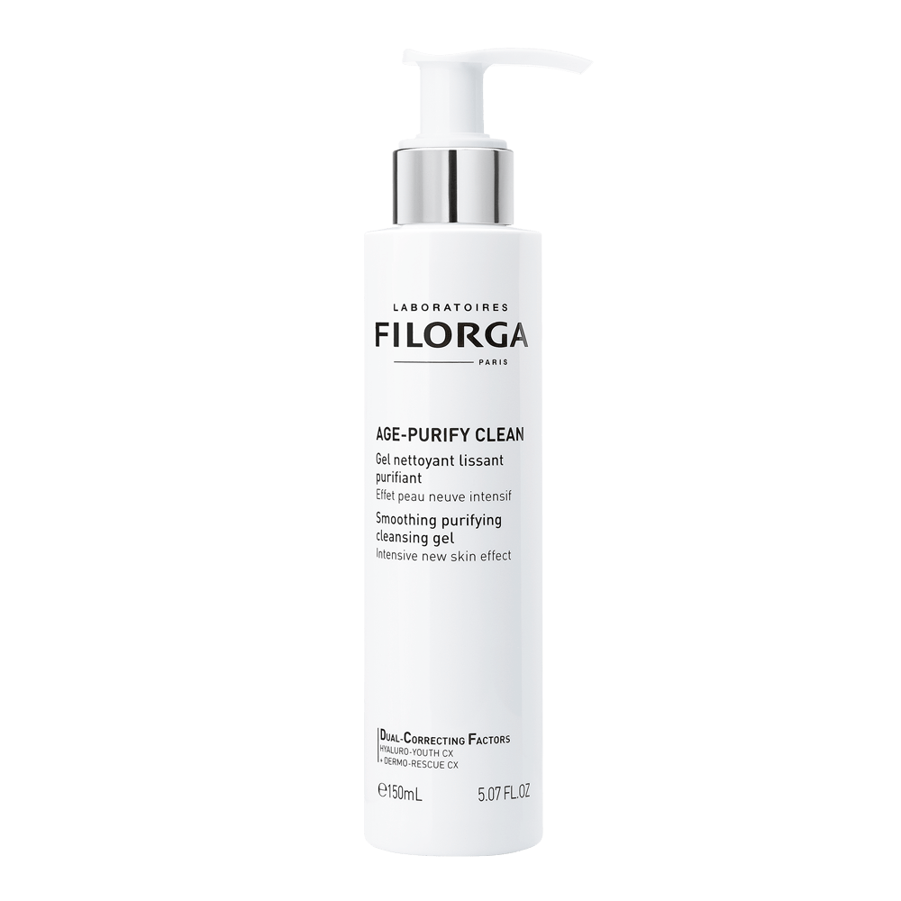 غسول وجه للبشرة المختلطة و الدهنية المضاد للشيخوخة و الحبوب AGE-PURIFY CLEAN Anti-wrinkle and anti-blemish face cleasing gel Filorga