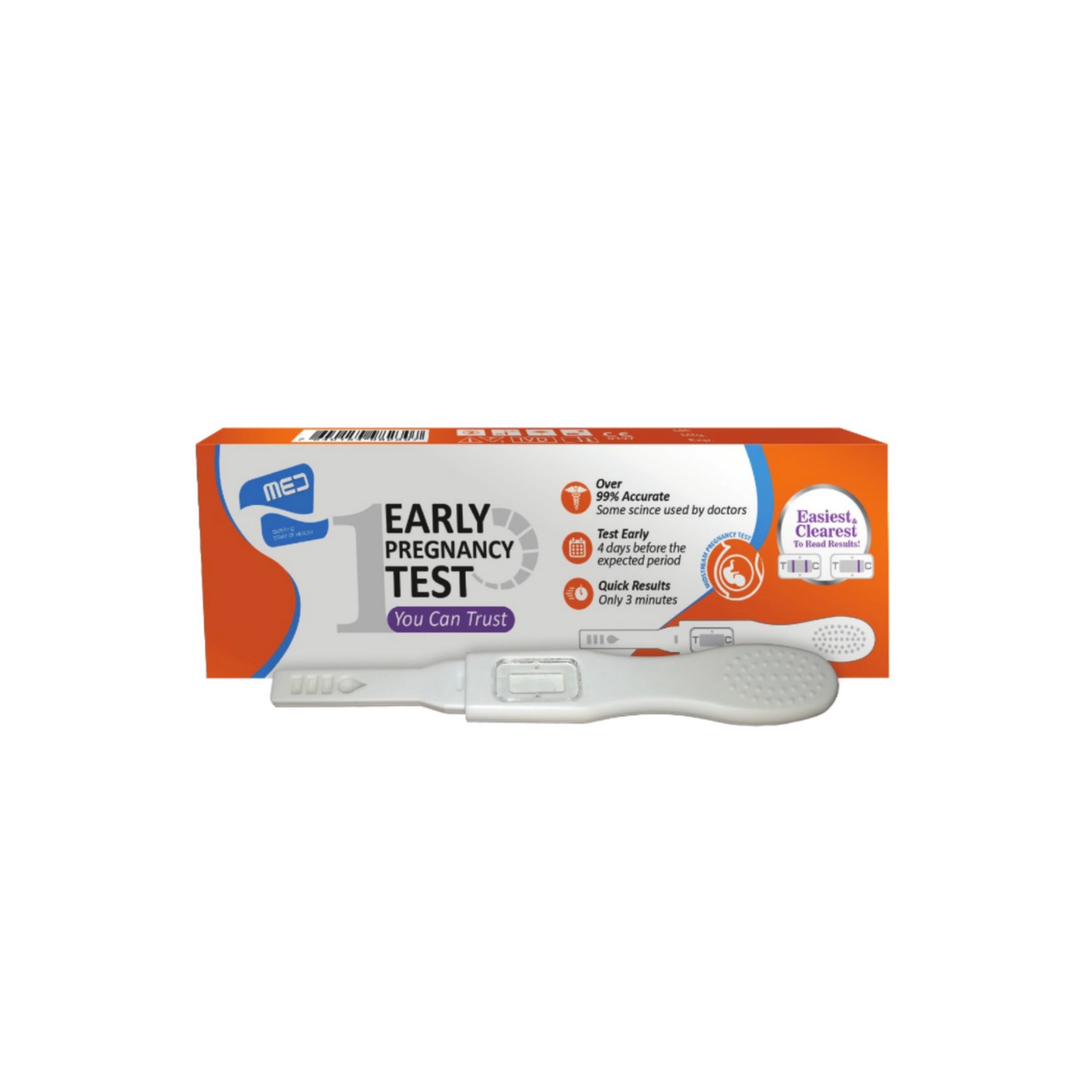 اختبار حمل مبكر Med early pregnancy check