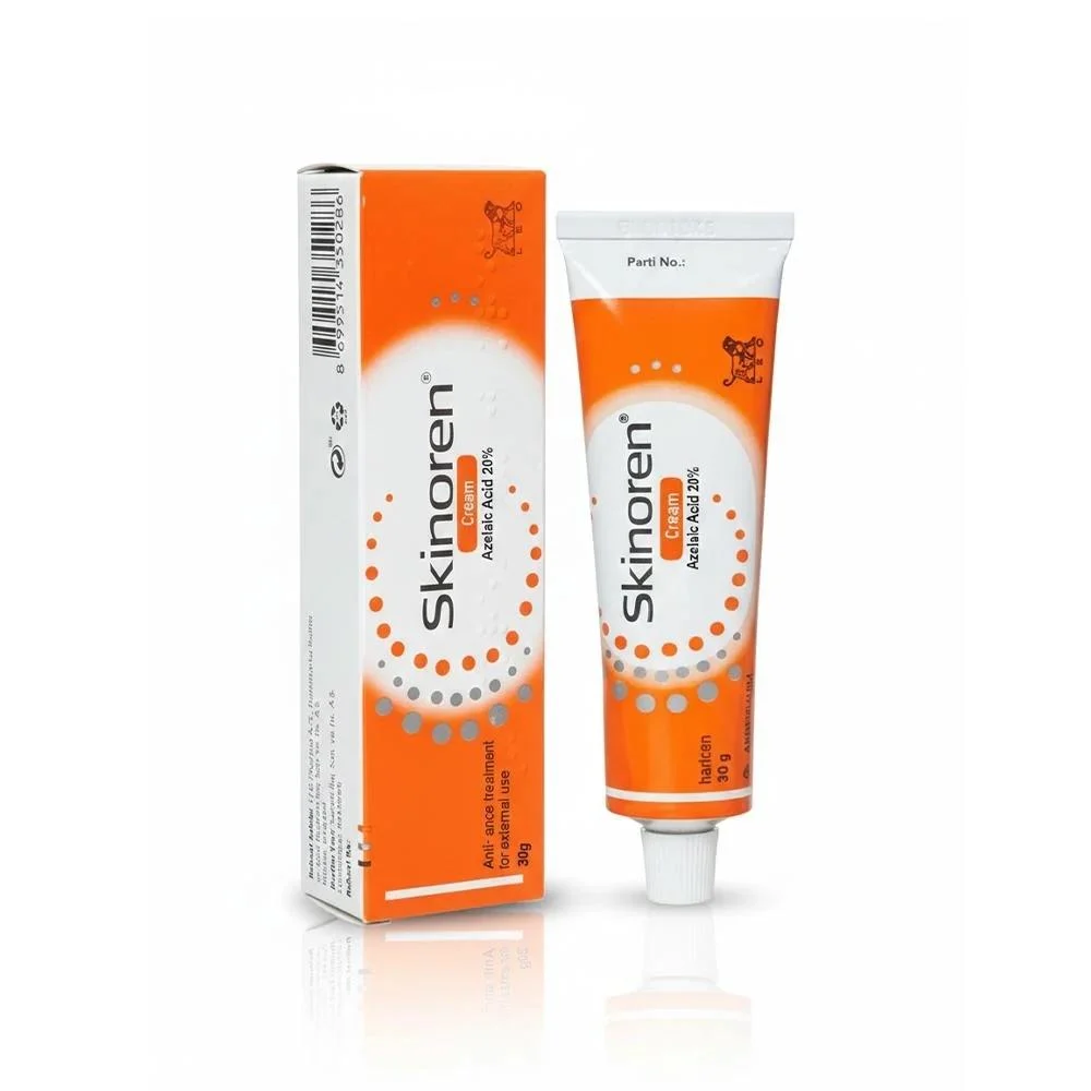 سكينورين كريم شركة ليو ازيليك اسيد  Skinoren Cream Skinoren is a topical dermatological treatment containing azelaic acid