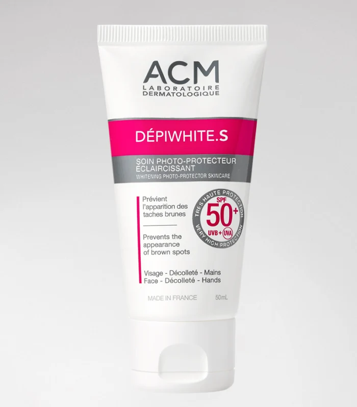 Acm واقي شمس حماية من التصبغات Dépiwhite - Anti-brown spot care, Hyperpigmentation S Lightening photoprotective treatment SPF 50