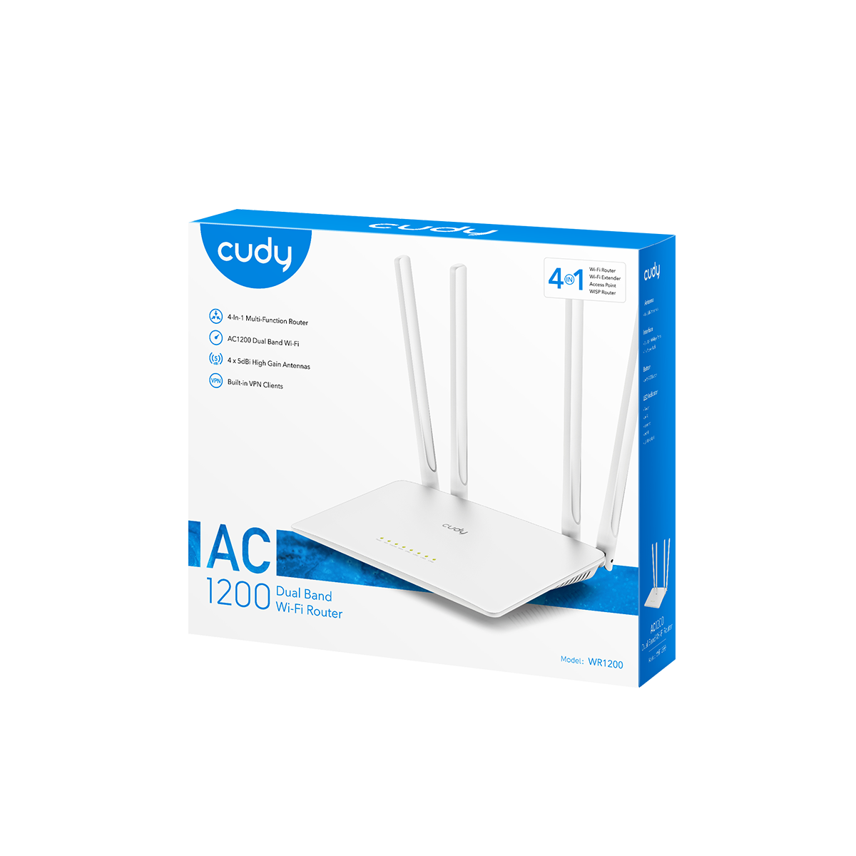 Cudy WR1200 AC1200 Wi-Fi Router